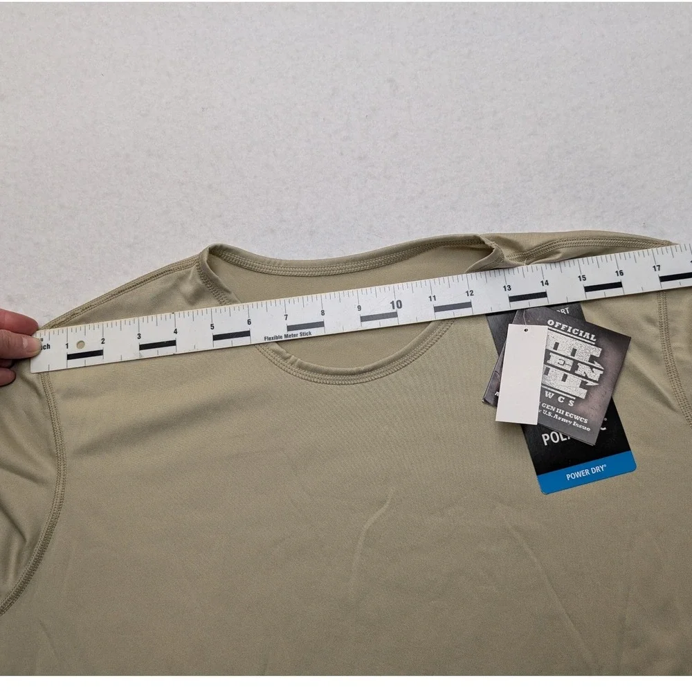 NWT ADS Polartec GEN III ECWCS L1 Undershirt Men‎ Medium Regular Tan
